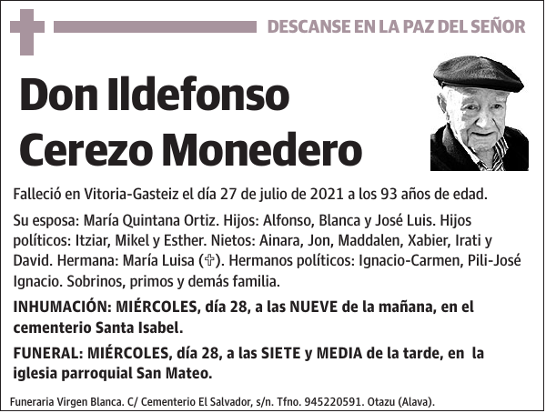 Ildefonso Cerezo Monedero