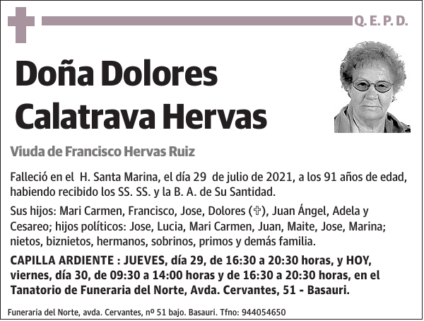 Dolores Calatrava Hervas