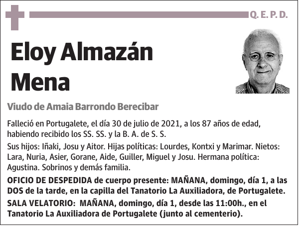 Eloy Almazán Mena