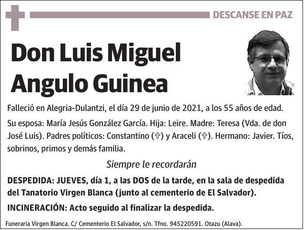 Luis Miguel Angulo Guinea