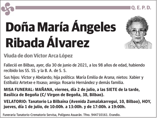 María Ángeles Ribada Álvarez