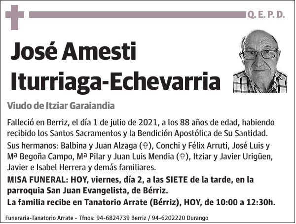 José Amesti Iturriaga-Echevarria