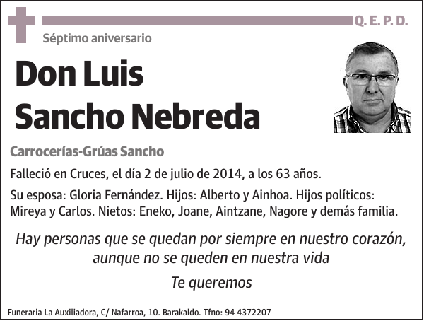 Luis Sancho Nebreda