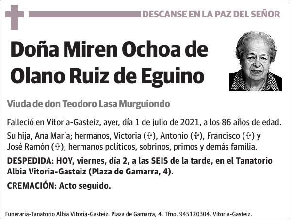 Miren Ochoa de Olano Ruiz de Eguino