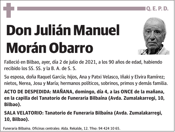 Julián Manuel Morán Obarro