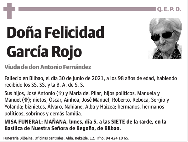 Felicidad García Rojo