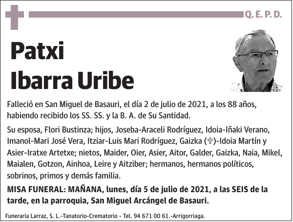 Patxi Ibarra Uribe