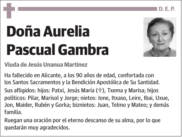 Aurelia Pascual Gambra