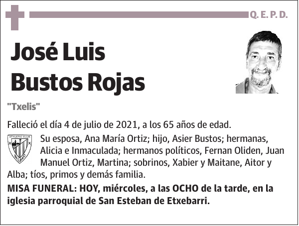 José Luis Bustos Rojas 'Txelis'