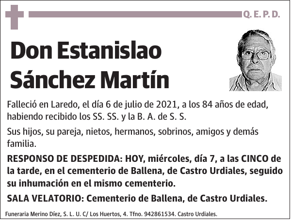 Estanislao Sánchez Martín