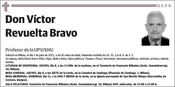 Víctor Revuelta Bravo