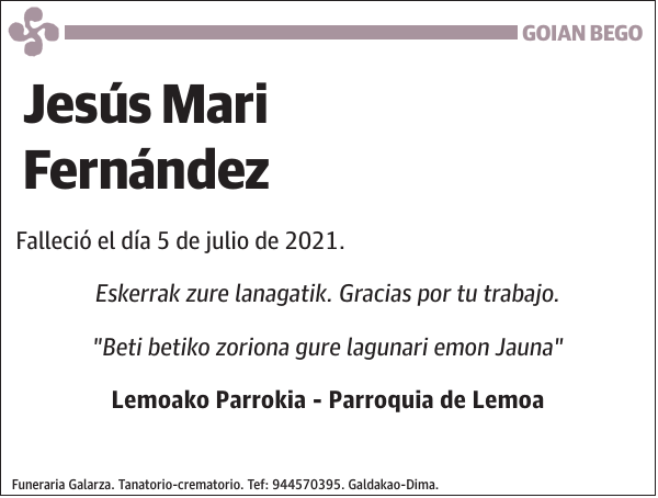 Jesús Mari Fernández