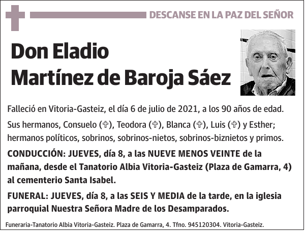 Eladio Martínez de Baroja Sáez