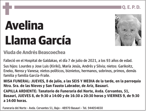 Avelina Llama García