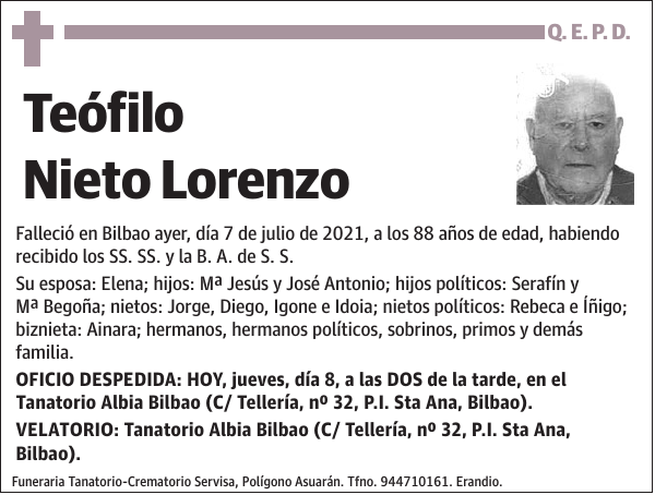 Teófilo Nieto Lorenzo