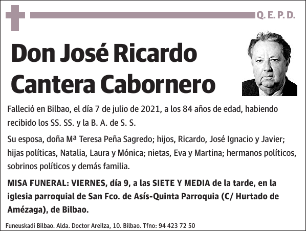 José Ricardo Cantera Cabornero