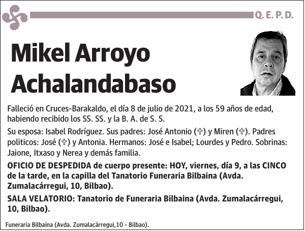 Mikel Arroyo Achalandabaso