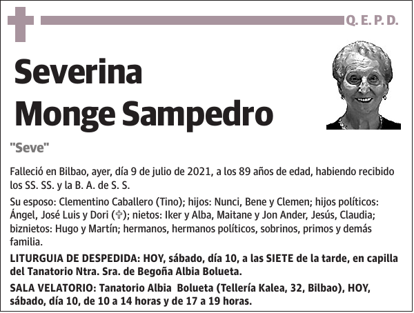 Severina Monge Sampedro