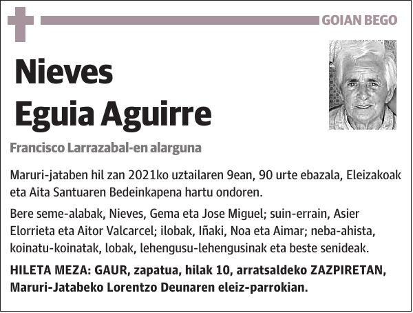 Nieves Eguia Aguirre