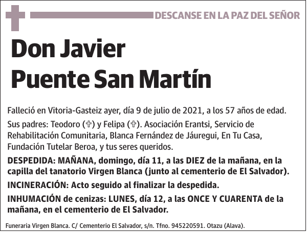 Javier Puente San Martín