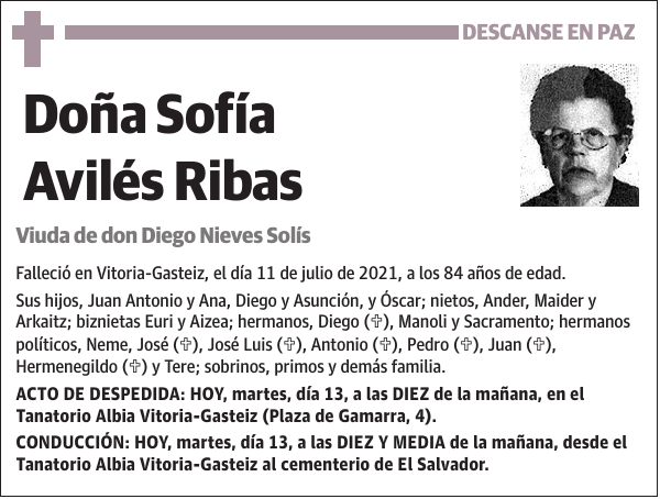 AVILES RIBAS, SOFIA