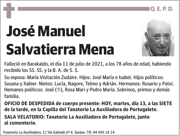 SALVATIERRA MENA, JOSE MANUEL