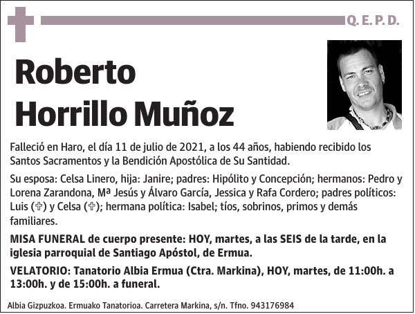 HORRILLO MUÑOZ,ROBERTO