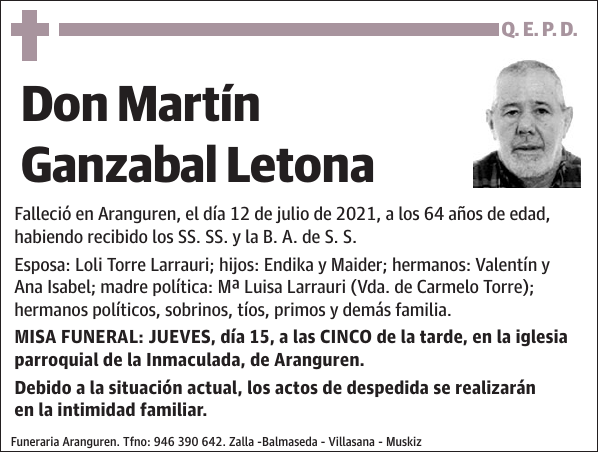 Martín Ganzabal Letona