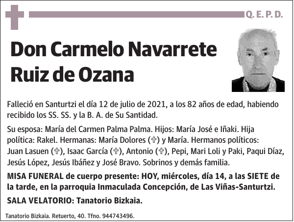 Carmelo Navarrete Ruiz de Ozana