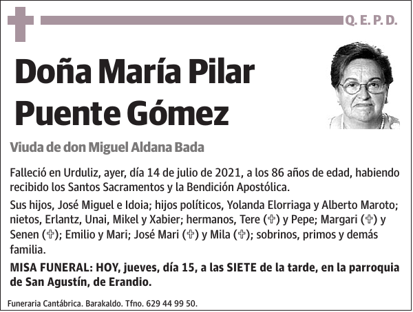 María Pilar Puente Gómez