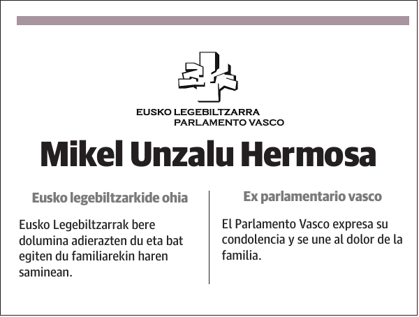 Mikel Unzalu Hermosa