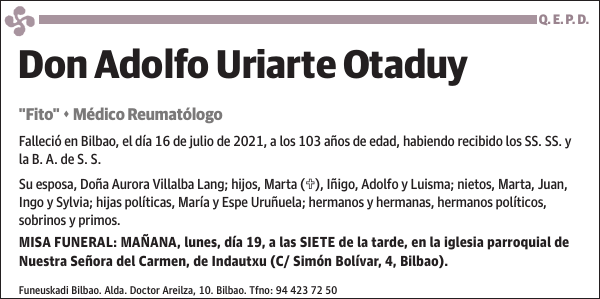 Adolfo Uriarte Otaduy