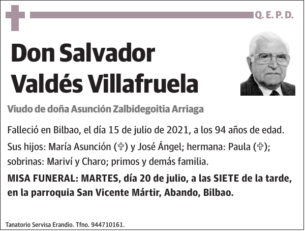 Salvador Valdés Villafruela