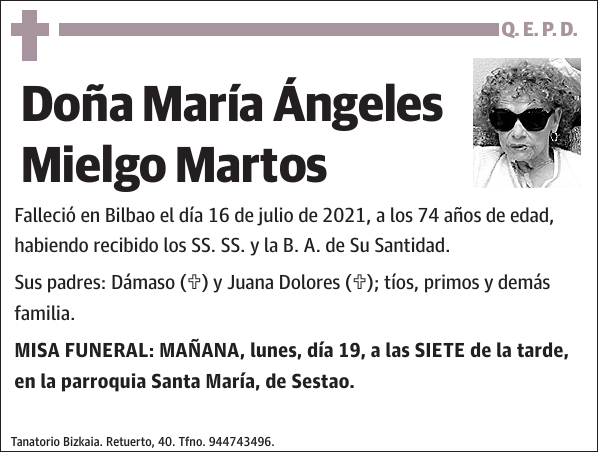 María Ángeles Mielgo Martos