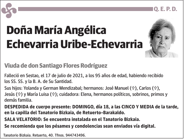 María Angélica Echevarria Uribe-Echevarria