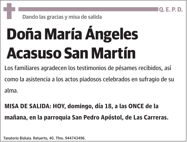 María Ángeles Acasuso San Martín