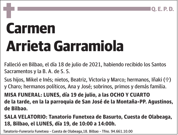 Carmen Arrieta Garramiola