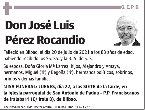 José Luis Pérez Rocandio