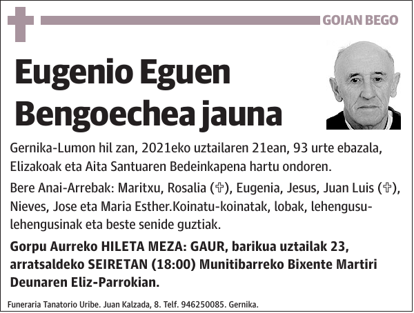 Eugenio Eguen Bengoechea