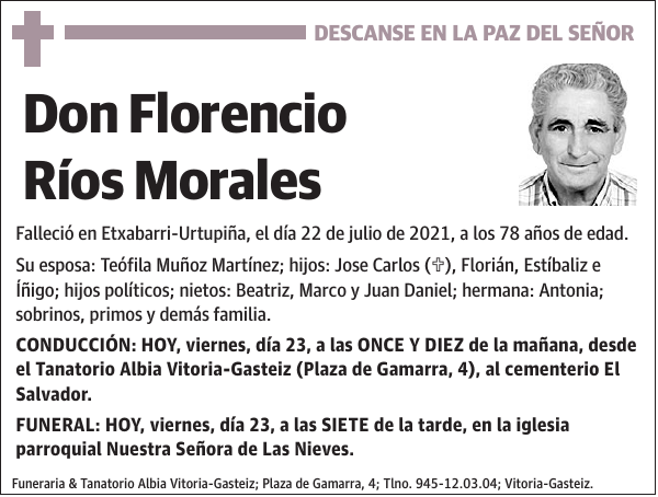 Florencio Ríos Morales