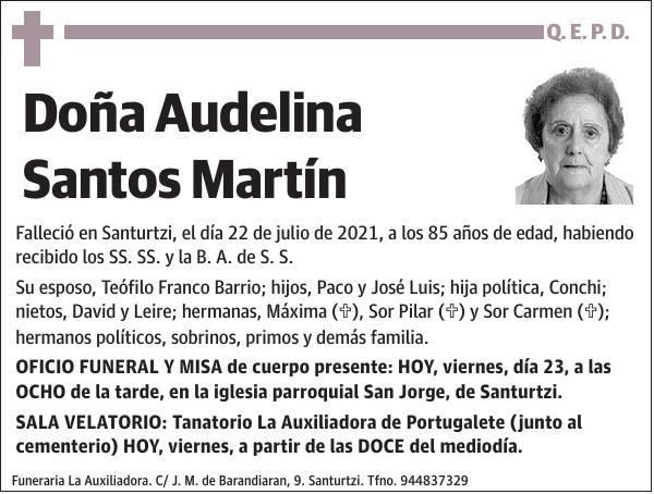 Audelina Santos Martín