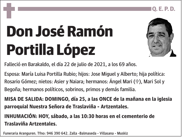 José Ramón Portilla López