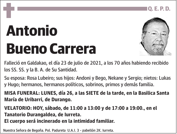 Antonio Bueno Carrera