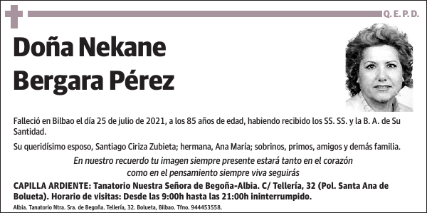 Nekane Bergara Pérez