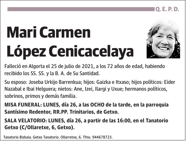 Mari Carmen López Cenicacelaya