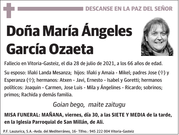 María Ángeles García Ozaeta