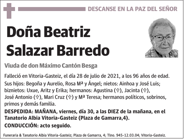 Beatriz Salazar Barredo