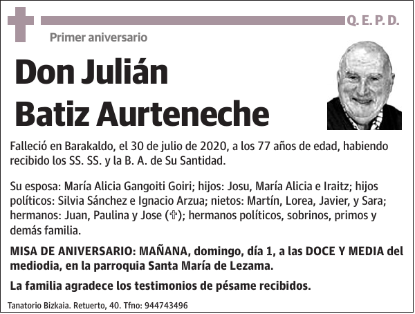 Julián Batiz Aurteneche