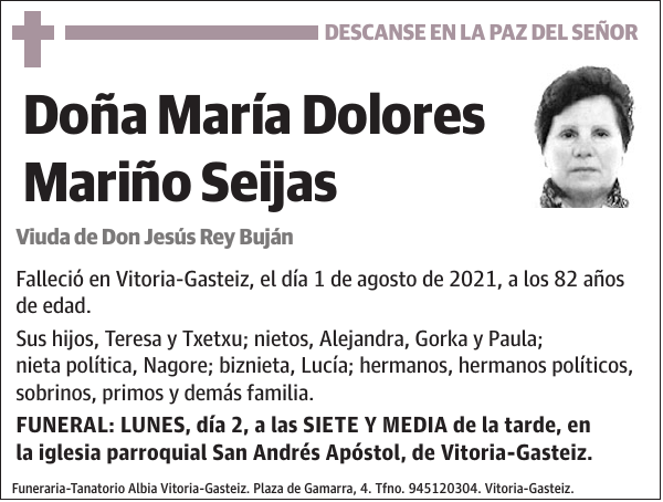 María Dolores Mariño Seijas