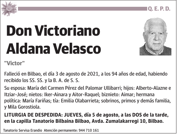 Victoriano Aldana Velasco